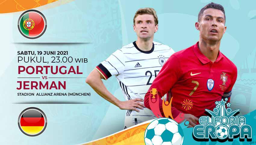 Link Live Streaming EURO 2020 Grup F: Jerman vs Portugal, 19 Juni 2021