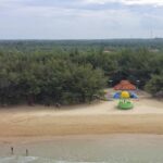 Selama PPKM, Pedagang di Wisata Pantai Lombang Sumenep Tutup Lapak