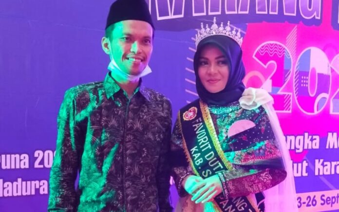 Nurul Aini Ramadani Terpilih Sebagai Duta Favorit Karang Taruna Sampang 2021