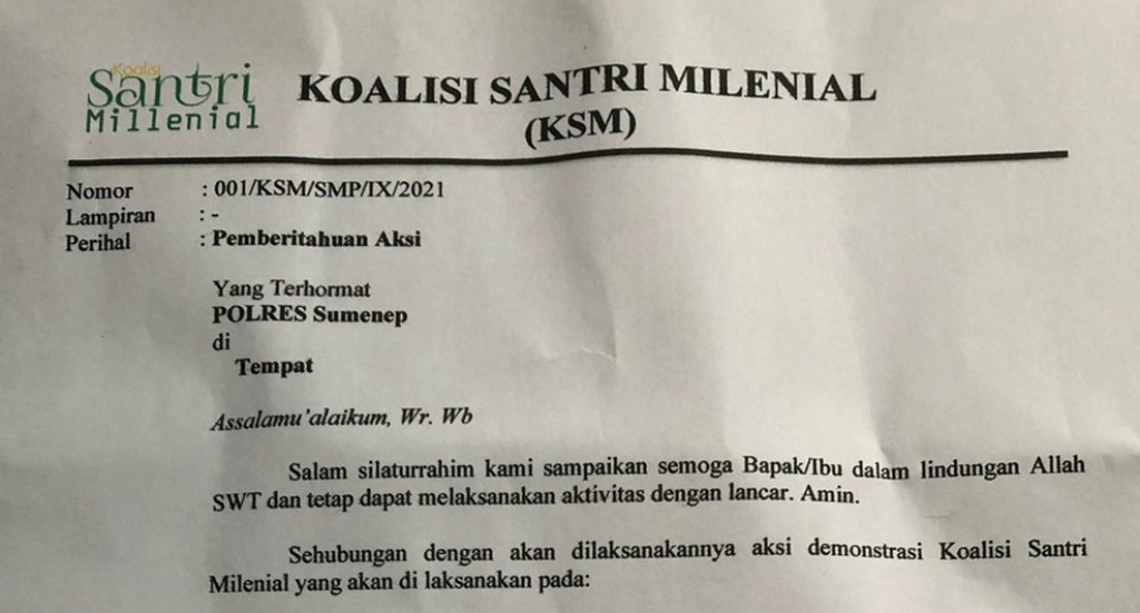 Beredar Video Mesum Diduga anggota DPRD Sumenep, Koalisi Santri Milenial akan Gelar Aksi