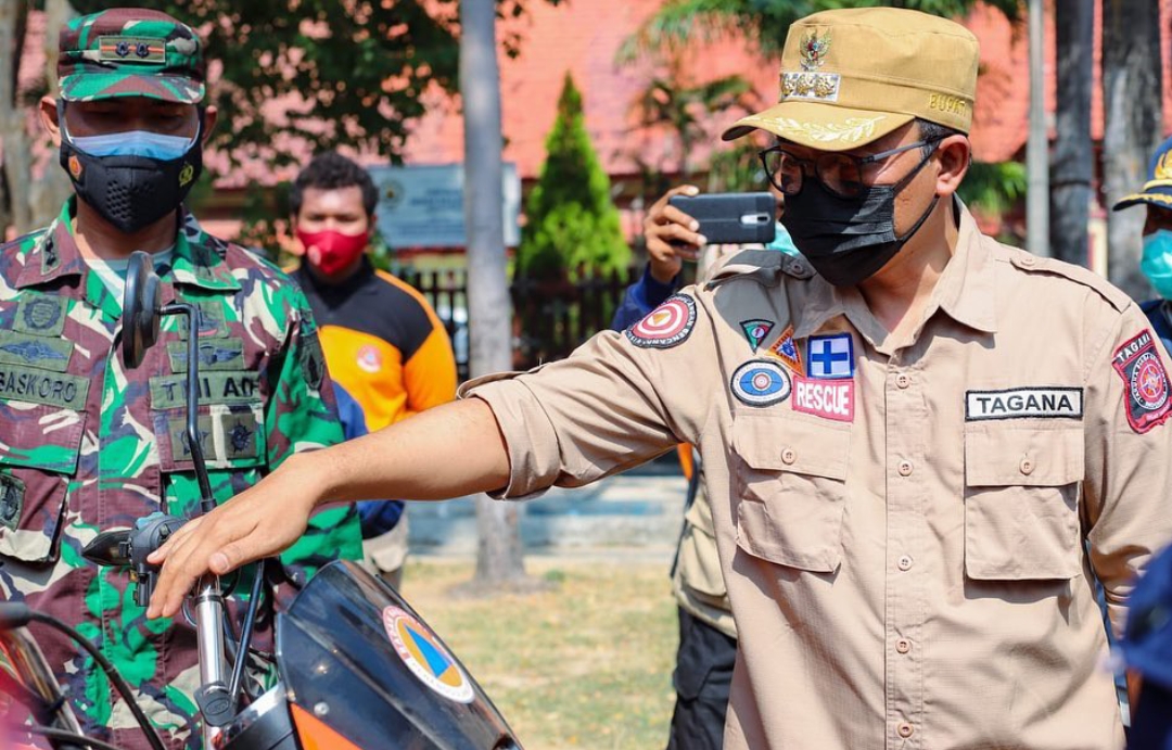 Bupati Pamekasan Baddrut Tamam Minta Warga Waspadai Resiko Bencana Dimusim Penghujan