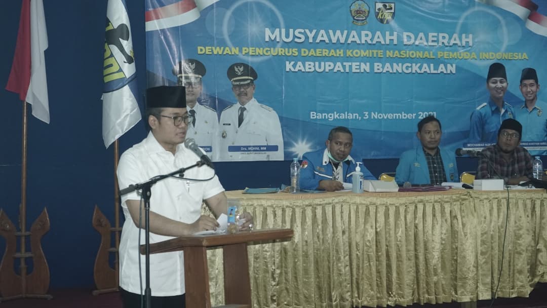 Ra Latif Harap DPD KNPI Bangkalan Perkuat Sinergitas dengan Pemkab