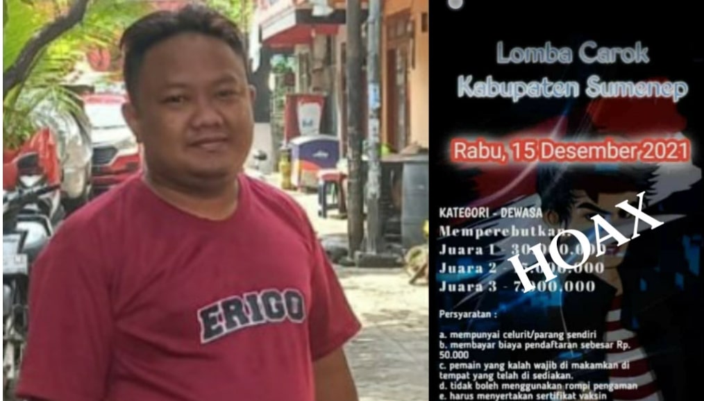 Sebar Flayer Lomba Carok di Sumenep, Pria Ini Diamankan Polisi