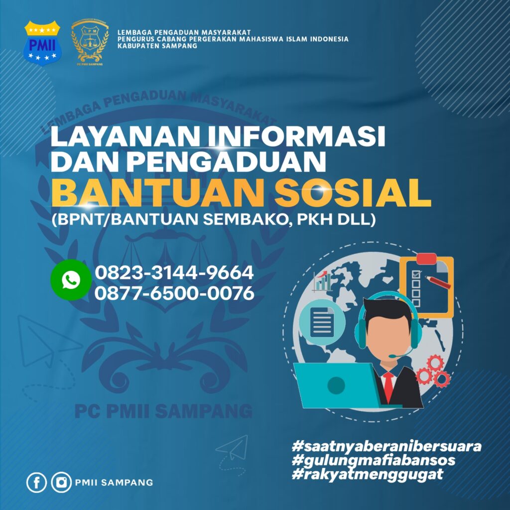 PC PMII Sampang Bentuk Tim Pelayanan Informasi dan Pengaduan Bantuan BPNT dan PKH