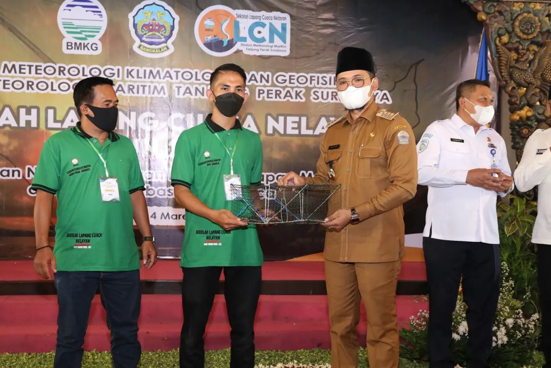 BMKG Adakan Sekolah Lapang Cuaca Nelayan di Bangkalan Begini Harapan Ra Latif