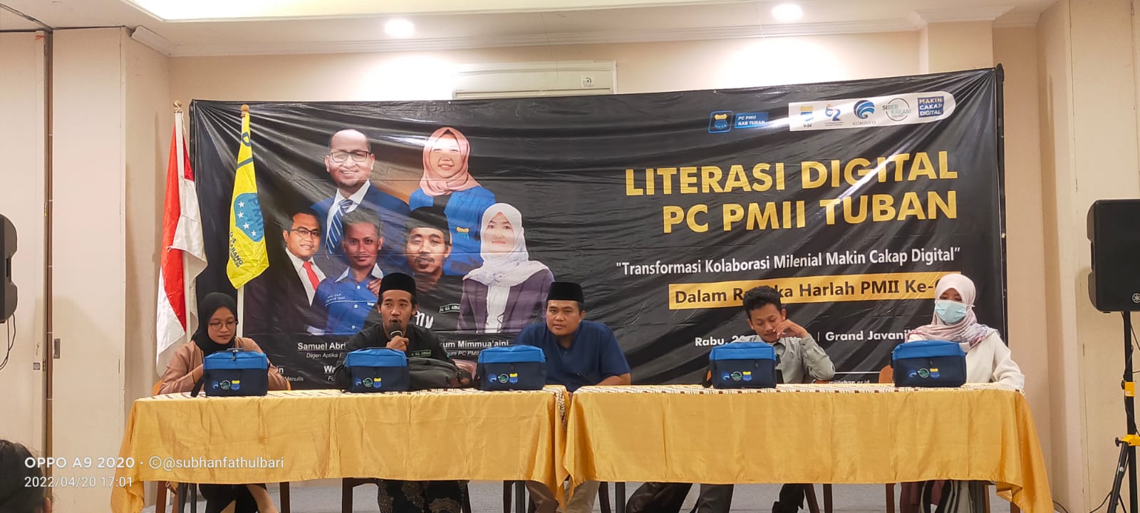 Gelar Workshop Literasi, PC PMII Tuban Harap Kader Banjiri Medsos dengan Konten Positif