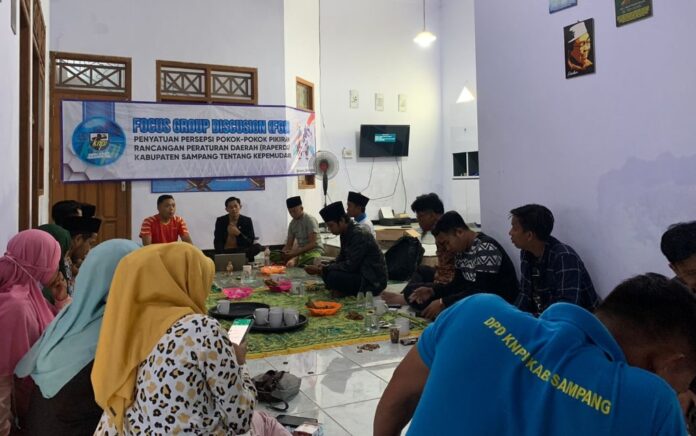 Targetkan Kabupaten Layak Pemuda, DPD KNPI Sampang Matangkan Usulan Raperda Kepemudaan