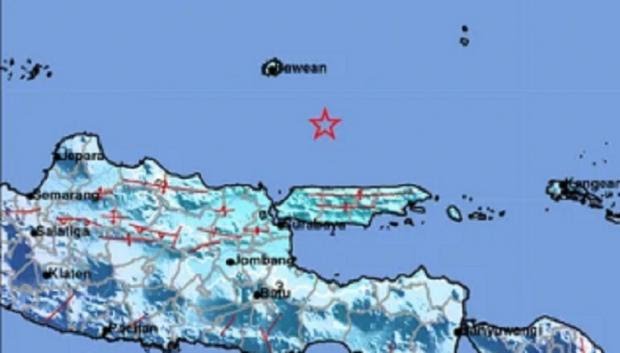 BREAKING NEWS: Gempang Magnitudo 5,5 Guncang Bangkalan Madura
